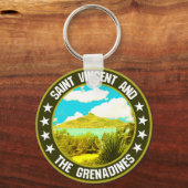 Saint Vincent en de Grenadines Sleutelhanger (Voorkant)