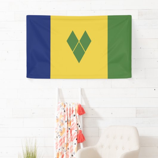 Saint Vincent en de Grenadines Spandoek (Insitu)