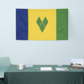 Saint Vincent en de Grenadines Spandoek (Beurs)