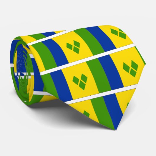 Saint Vincent en de Grenadines Stropdas (Opgerold)