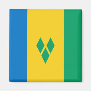 Saint Vincent en de Grenadines vlag Magneet