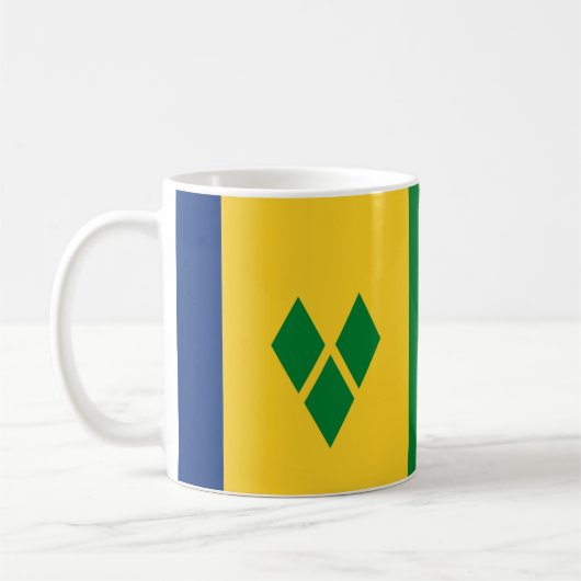 Saint Vincent en de Grenadines Vlag Mok - Vibra (Links)