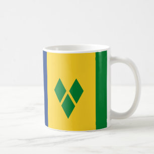 Saint Vincent en de Grenadines Vlag Mok - Vibra