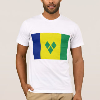Saint Vincent en de Grenadines vlag T-shirt