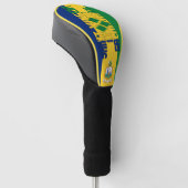 Saint Vincent en de Grenadines Vlaggenschut Golfheadcover (Schuin)
