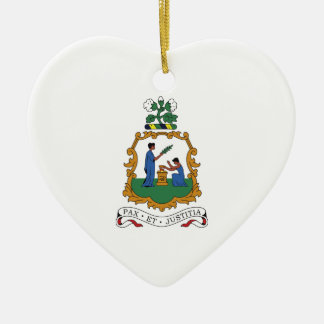 Saint Vincent en de Grenadines Wapenmunt Keramisch Ornament