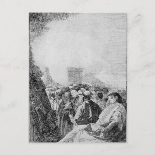 Saint Vincent Ferrer, 1750-80 Briefkaart (Voorkant)