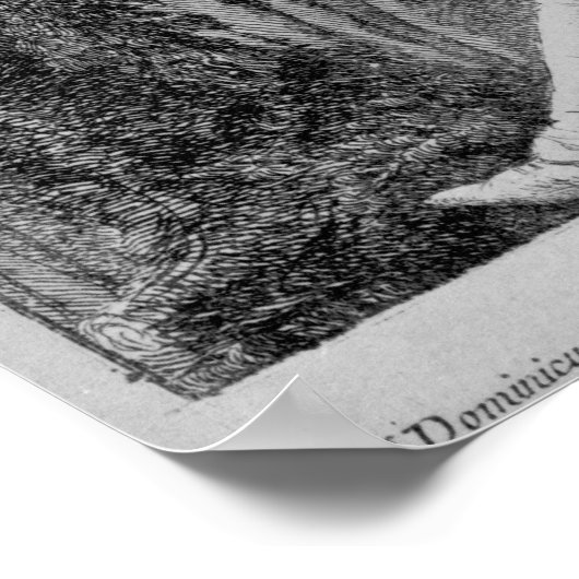 Saint Vincent Ferrer, 1750-80 Poster (Hoek)