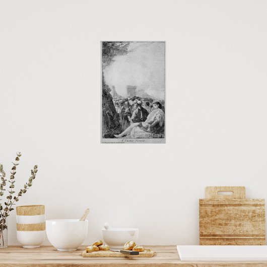 Saint Vincent Ferrer, 1750-80 Poster (Keuken)