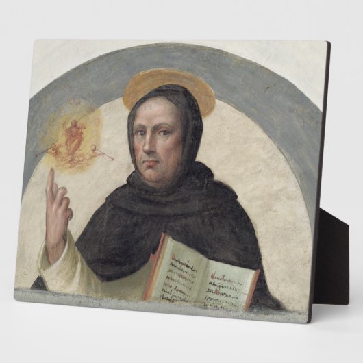 Saint Vincent Ferrer (fresco) Fotoplaat (Zijkant)