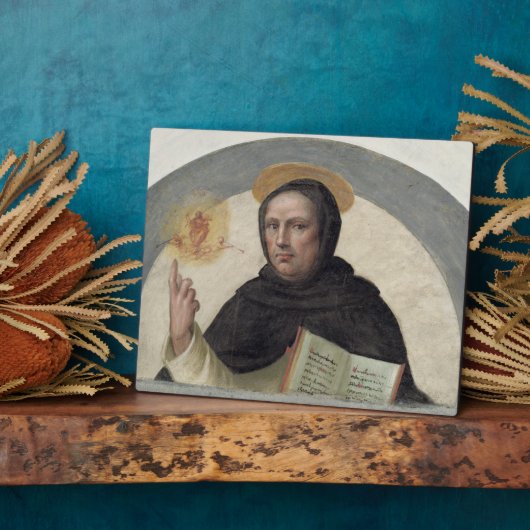 Saint Vincent Ferrer (fresco) Fotoplaat (Zijkant)