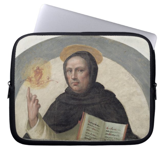 Saint Vincent Ferrer (fresco) Laptop Sleeve (Voorkant)