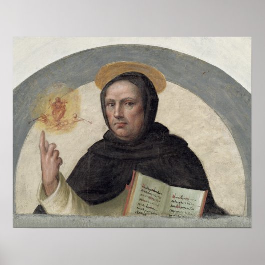 Saint Vincent Ferrer (fresco) Poster (Voorkant)