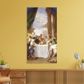 Saint Vincent Ferrer voert een wonder uit Canvas Afdruk (Insitu (Woonkamer))