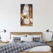 Saint Vincent Ferrer voert een wonder uit Canvas Afdruk (Insitu (Slaapkamer))