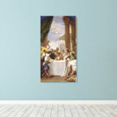 Saint Vincent Ferrer voert een wonder uit Canvas Afdruk (Insitu (Houten vloer))