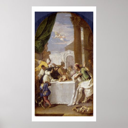 Saint Vincent Ferrer voert een wonder uit Poster (Voorkant)