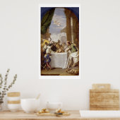 Saint Vincent Ferrer voert een wonder uit Poster (Keuken)