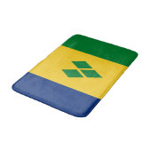 Saint Vincent Flag Badmat (Gekanteld)