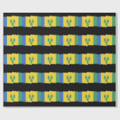 Saint Vincent Flag Cadeaupapier (Vlak)