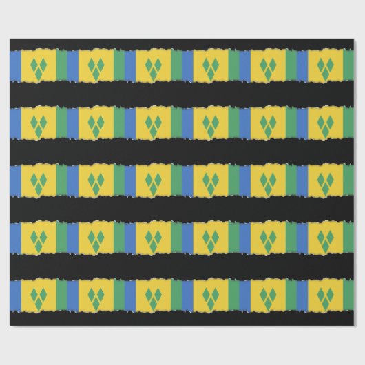 Saint Vincent Flag Cadeaupapier (Vlak)