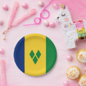 Saint Vincent Flag Papieren Bordje (Feest)