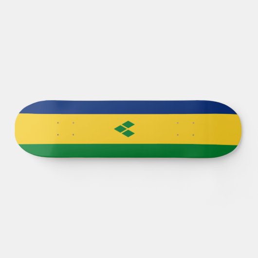 Saint Vincent Flag Persoonlijk Skateboard (Horizontaal)