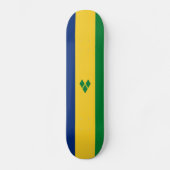Saint Vincent Flag Persoonlijk Skateboard (Voorkant)