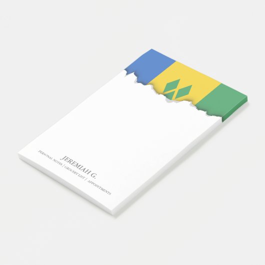 Saint Vincent Flag Post-it® Notes (Schuin)