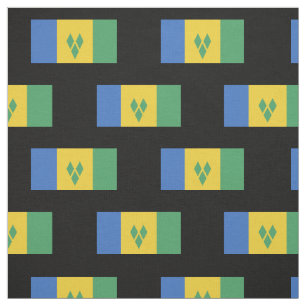 Saint Vincent Flag Stof