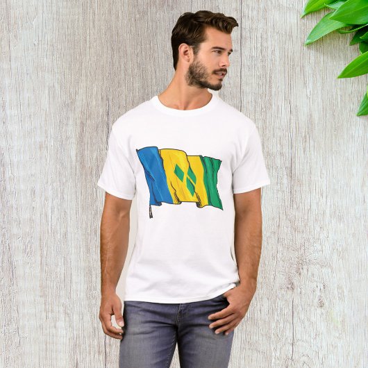 Saint Vincent Flag T-shirt