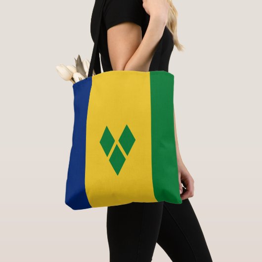 Saint Vincent Flag Tote Bag (Dichtbij)
