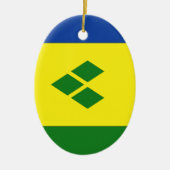 Saint Vincent Keramisch Ornament (Voorkant)