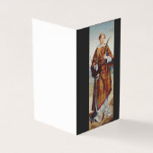 Saint Vincent of Saragossa Kaart (Buitenkant)