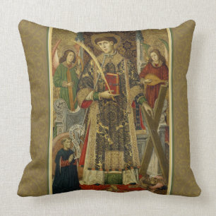 Saint Vincent Saragossa Deacon-Martyr Pillow Kussen