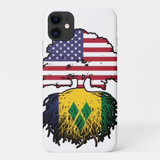 Saint Vincent Vincentive an American USA Tree Root Case-Mate iPhone Case (Achterkant)