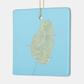 Saint Vincent West Indië Kerstmis Keramisch Ornament (Links)