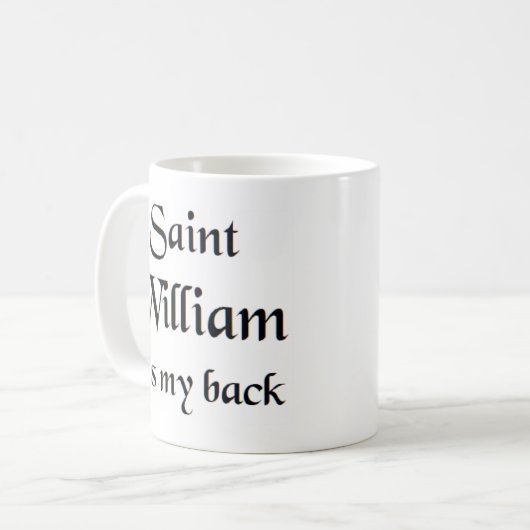 saint william koffie - mok (Voorkant links)