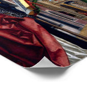 Saint Wolfgang en de duivel van Michael Pacher Poster (Hoek)