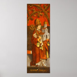 Saint Wolfgang - Tyrolean German Fine Art Poster