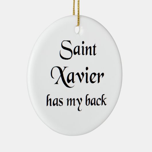 saint xavier coffee mug keramisch ornament (Rechts)