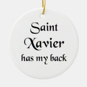saint xavier coffee mug keramisch ornament (Voorkant)