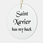 saint xavier coffee mug keramisch ornament (Links)