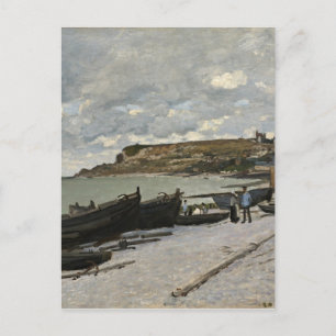Sainte-Adresse van Monet - Boats Zee Cloudy Sky Briefkaart