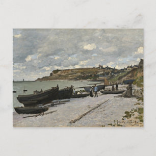Sainte-Adresse van Monet - Boats Zee Cloudy Sky Briefkaart