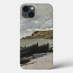 Sainte-Adresse van Monet - Boats Zee Cloudy Sky Case-Mate iPhone Case
