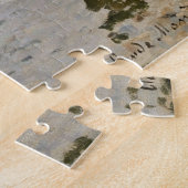 Sainte-Adresse van Monet - Boats Zee Cloudy Sky Legpuzzel (Zijkant)