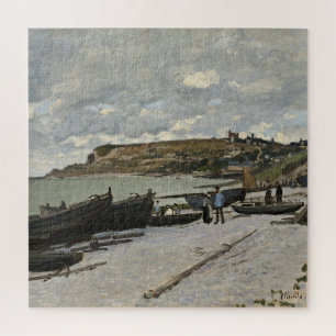 Sainte-Adresse van Monet - Boats Zee Cloudy Sky Legpuzzel