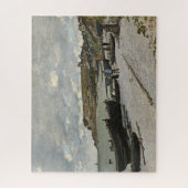 Sainte-Adresse van Monet - Boats Zee Cloudy Sky Legpuzzel (Verticaal)
