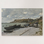 Sainte-Adresse van Monet - Boats Zee Cloudy Sky Legpuzzel (Horizontaal)